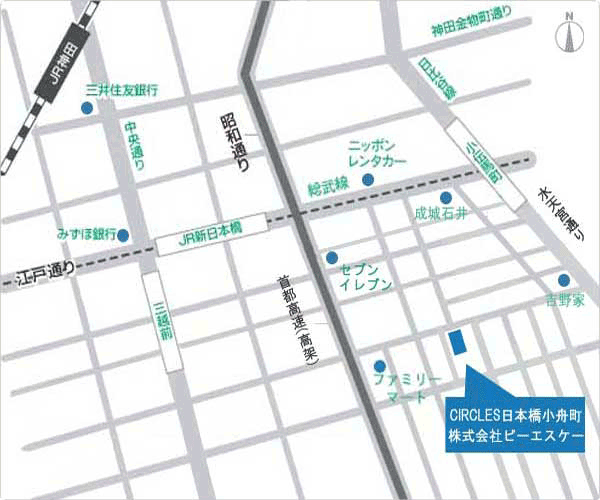 地図「本社」
